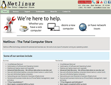 Tablet Screenshot of netlinux.com